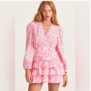 LoveShackFancy Kari floral dress